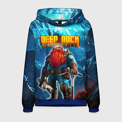 Толстовка-худи мужская Deep Rock Galactic Scout, цвет: 3D-синий