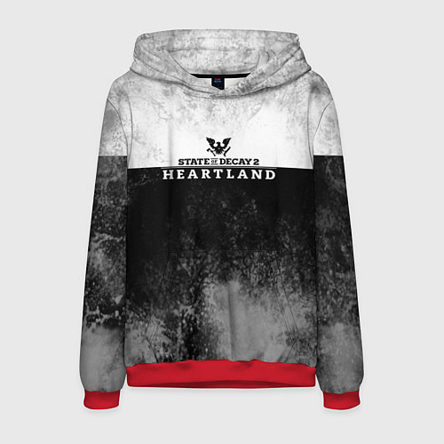 Мужская толстовка State of Decay Heartland Logo / 3D-Красный – фото 1