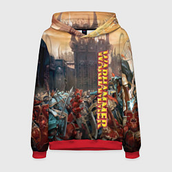 Толстовка-худи мужская Ваха Осада, цвет: 3D-красный