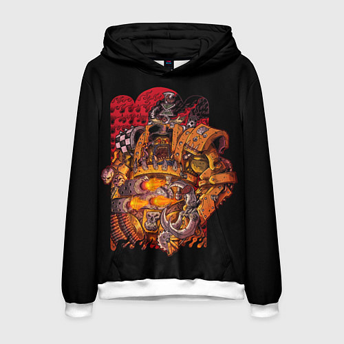 Мужская толстовка Орки из Вахи / 3D-Белый – фото 1