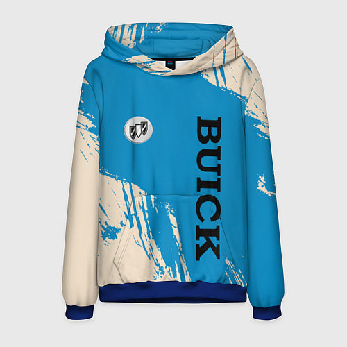 Мужская толстовка Buick Logo emblem / 3D-Синий – фото 1