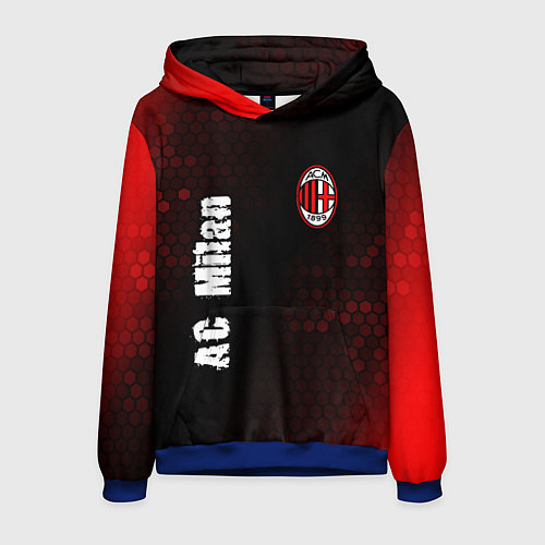 Мужская толстовка AC MILAN AC Milan Графика / 3D-Синий – фото 1