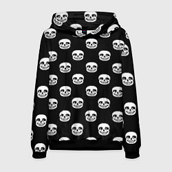 Мужская толстовка UNDERTALE SANS SKULL FACE PATTERN УЗОР