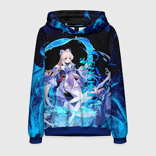 Мужская толстовка КОКОМИ ГЕНШИН ИМПАКТ KOKOMI / 3D-Синий – фото 1