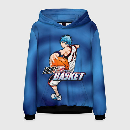 Мужская толстовка Kuroko no Basuke Kuroko Tetsuya / 3D-Черный – фото 1