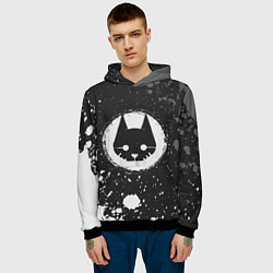Толстовка-худи мужская Stray: Painting, цвет: 3D-черный — фото 2