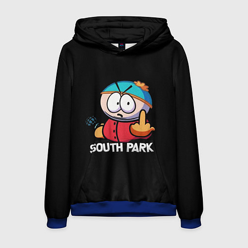 Мужская толстовка Южный парк Эрик South Park / 3D-Синий – фото 1