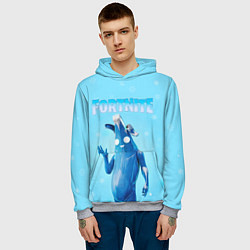 Толстовка-худи мужская Frozen Peely Банан, цвет: 3D-меланж — фото 2