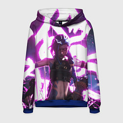 Мужская толстовка Arcane League Of Legends JINX NEON