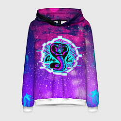 Толстовка-худи мужская Кобра Кай 2022, цвет: 3D-белый