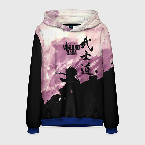 Мужская толстовка Сага о Винланде - Vinland Saga / 3D-Синий – фото 1