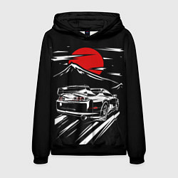 Мужская толстовка TOYOTA SUPRA Под Луной