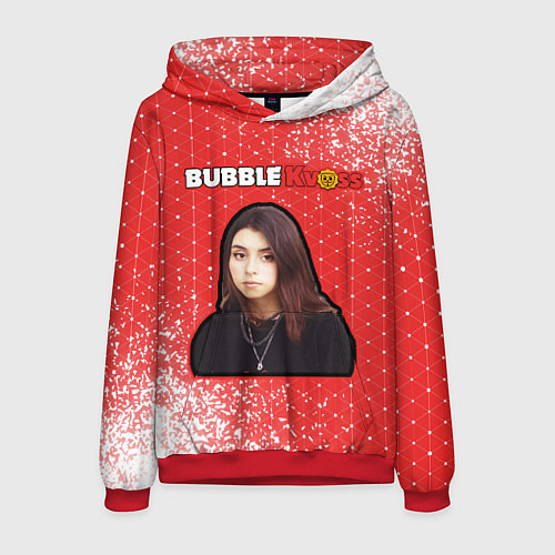 Мужская толстовка BUBBLE KVASS - ДОРА Арт / 3D-Красный – фото 1