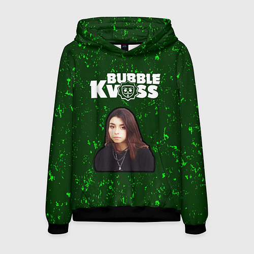 Мужская толстовка BUBBLE KVASS - ДОРА Минимал / 3D-Черный – фото 1