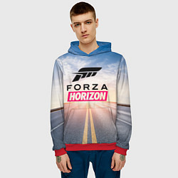 Толстовка-худи мужская Forza Horizon 5 Форза Хорайзен, цвет: 3D-красный — фото 2