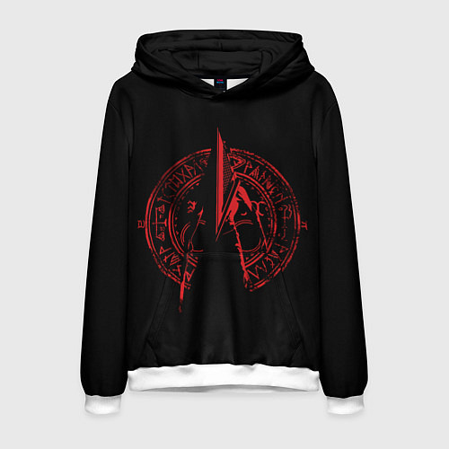 Мужская толстовка Пиромидоголовый / 3D-Белый – фото 1