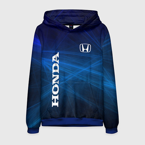 Мужская толстовка Honda - Blue / 3D-Синий – фото 1