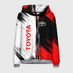 Толстовка-худи мужская Toyota Sport Auto, цвет: 3D-меланж
