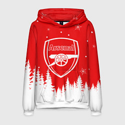 Мужская толстовка FC ARSENAL WINTER ФК АРСЕНАЛ ЗИМНИЙ СТИЛЬ