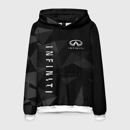Мужская толстовка Infiniti Инфинити / 3D-Белый – фото 1