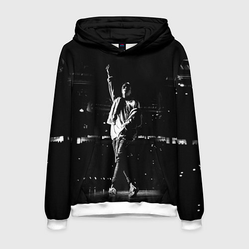 Мужская толстовка Фараон на Сцене Pharaoh ЧБ / 3D-Белый – фото 1