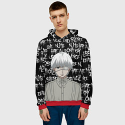 Толстовка-худи мужская Я НЕ ВЕРНУСЬ В АНТЕЙКУ, цвет: 3D-красный — фото 2