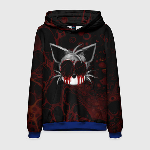 Мужская толстовка Tails Sonic exe / 3D-Синий – фото 1