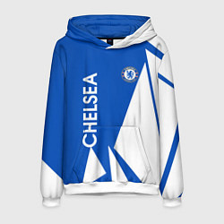 Толстовка-худи мужская Челси спорт, цвет: 3D-белый