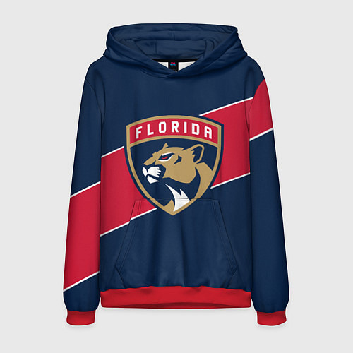 Мужская толстовка Florida Panthers , Флорида Пантерз / 3D-Красный – фото 1