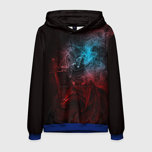 Мужская толстовка Погасший рыцарь Elden Ring / 3D-Синий – фото 1