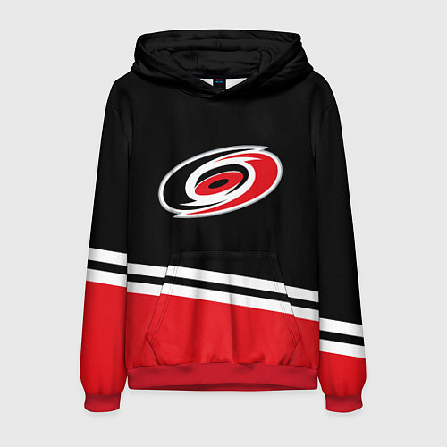 Мужская толстовка Carolina Hurricanes , Каролина Харрикейнз / 3D-Красный – фото 1