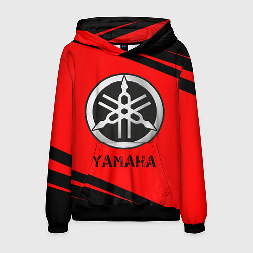 Мужская толстовка YAMAHA Yamaha - Графика / 3D-Черный – фото 1