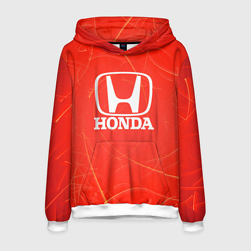 Мужская толстовка Honda хонда / 3D-Белый – фото 1