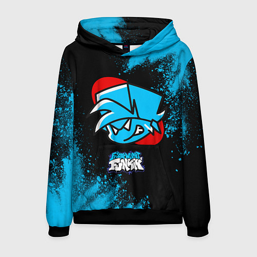 Мужская толстовка ФРАЙДЕЙ НАЙТ ФАНКИН - ПАРЕНЬ - Краска / 3D-Черный – фото 1