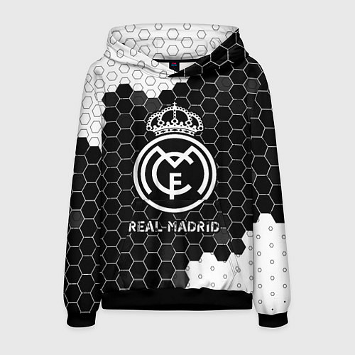 Мужская толстовка REAL MADRID Real Madrid Графика / 3D-Черный – фото 1