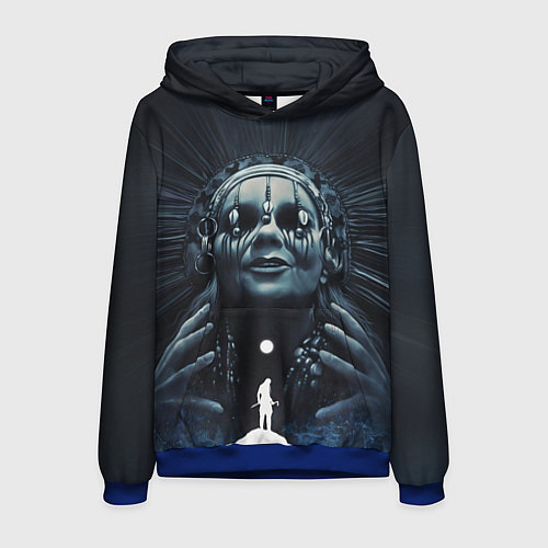 Мужская толстовка Poster The Northman / 3D-Синий – фото 1