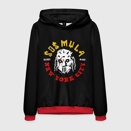 Мужская толстовка ZillaKami x SosMula City Morgue Sleez Bag / 3D-Красный – фото 1