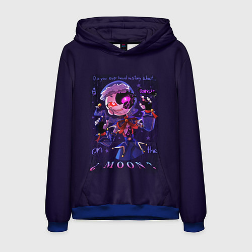 Мужская толстовка Five Nights at Freddys: Security Breach - воспитат / 3D-Синий – фото 1