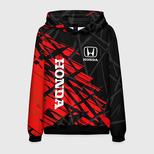 Мужская толстовка HONDA ХОНДА СОВРЕМЕННЫЙ / 3D-Черный – фото 1