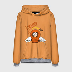 Толстовка-худи мужская Южный парк - Кенни Kenny, цвет: 3D-меланж