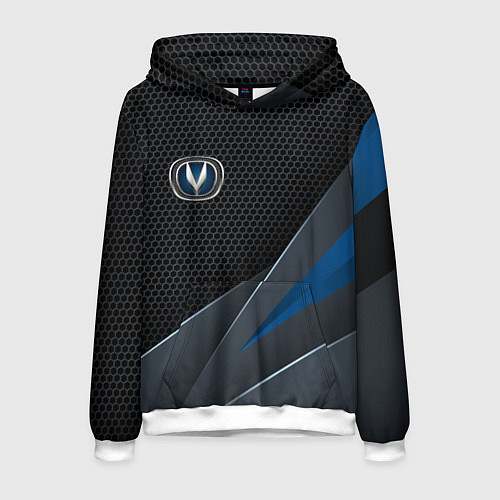 Мужская толстовка ЧАНГАН SCI-FI BLUE CHANGAN / 3D-Белый – фото 1