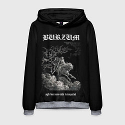 Толстовка-худи мужская Burzum ishi krimpatul, цвет: 3D-меланж