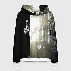 Толстовка-худи мужская Burzum - Belus, цвет: 3D-белый