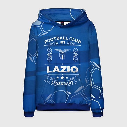 Мужская толстовка Lazio FC 1 / 3D-Синий – фото 1