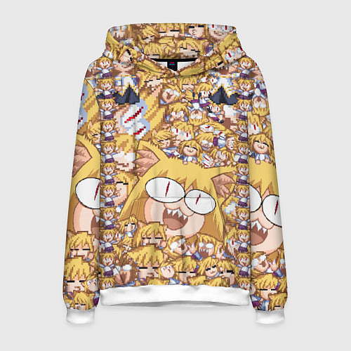 Мужская толстовка Neco-Arc / 3D-Белый – фото 1