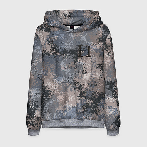 Мужская толстовка Дюна Харконены пустынный камуфляж / 3D-Меланж – фото 1