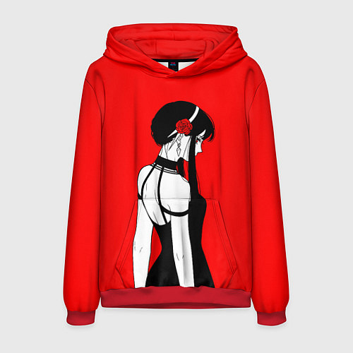 Мужская толстовка Spy x Family Йор Форджер / 3D-Красный – фото 1