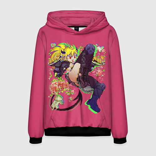 Мужская толстовка Красотка Никайдо / 3D-Черный – фото 1