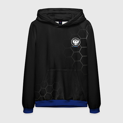 Мужская толстовка Russia Black Collection 20222023 / 3D-Синий – фото 1