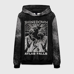 Толстовка-худи мужская Atlas Falls - Shinedown, цвет: 3D-черный